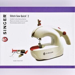 Singer Stitch Sew Quick 2 Cordless Handheld Mending Machine - NEW in box